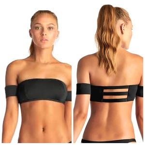 VITAMIN A Havana Bandeau Crop Top D Cup ~ NWT